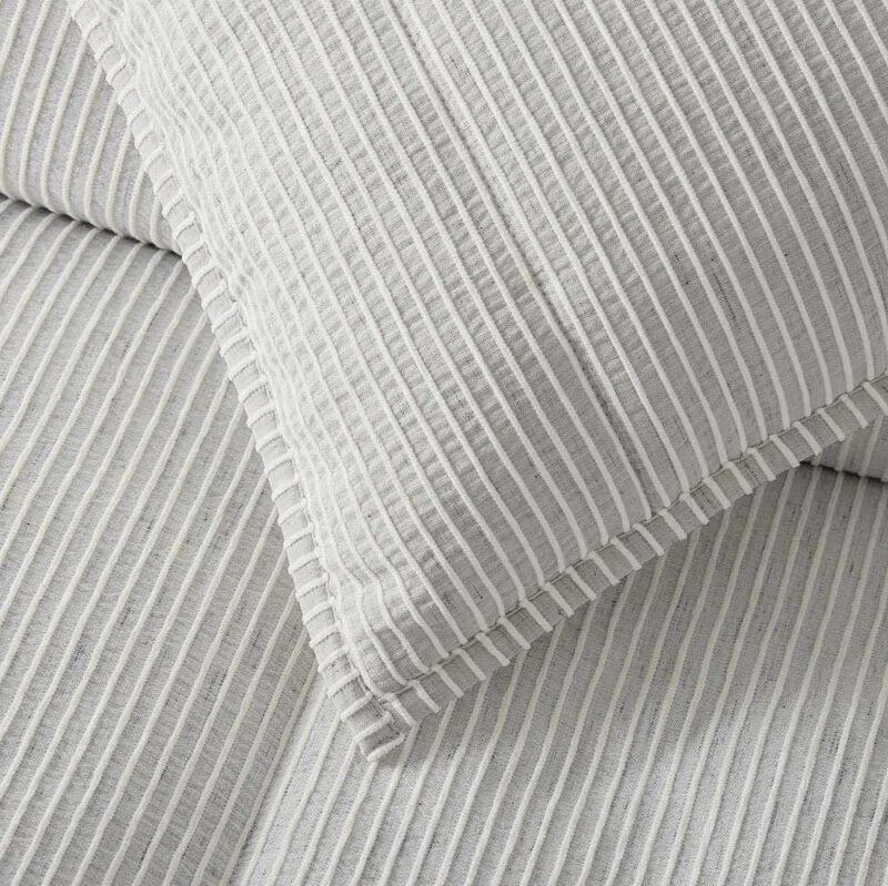 West Elm Jersey Linear Pillowcase image number 1